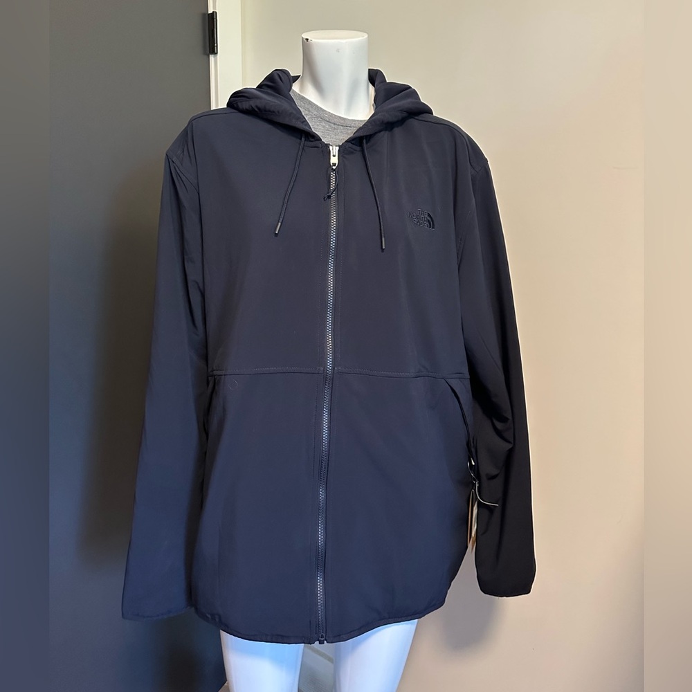 The North Face mountain sweatshirt zip jacket